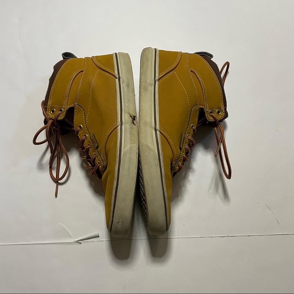 Vans Atwood Hi Brown Synthetic Lace Up Trainers Streetwear Shoes Mens Size 9 - Picture 8 of 10